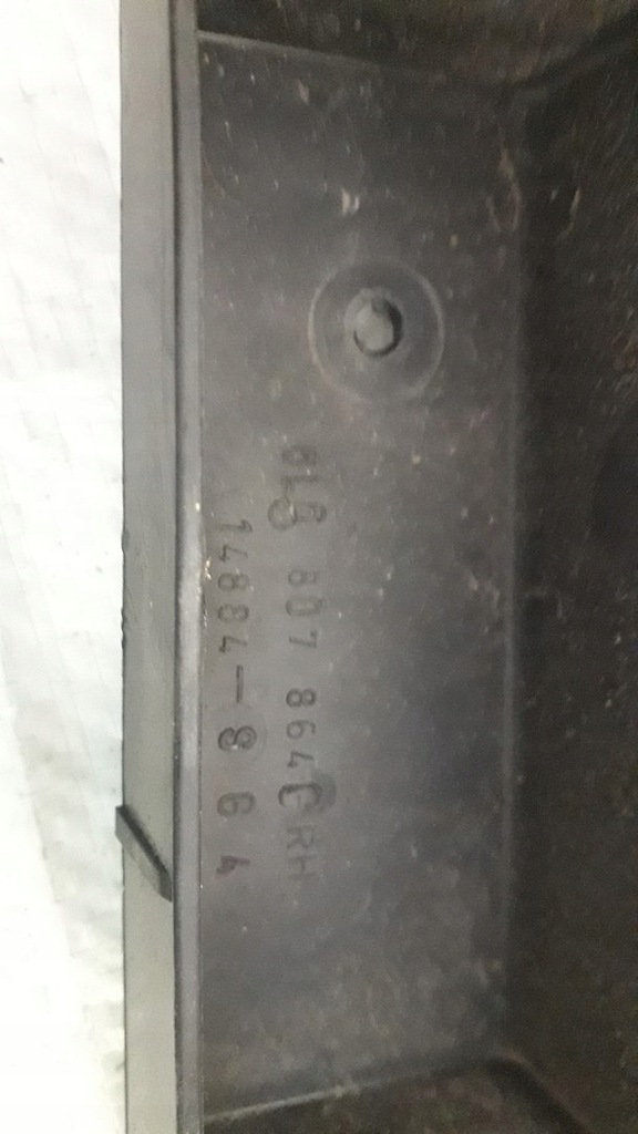 фото №9, Напрямна бампера лівий задня seat ibiza iii 6l6807863g