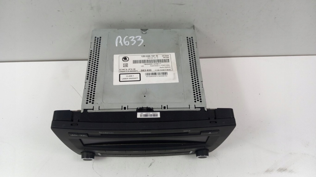 фото №2, Skoda octavia ii lift радио cd mp3 1z0035161g