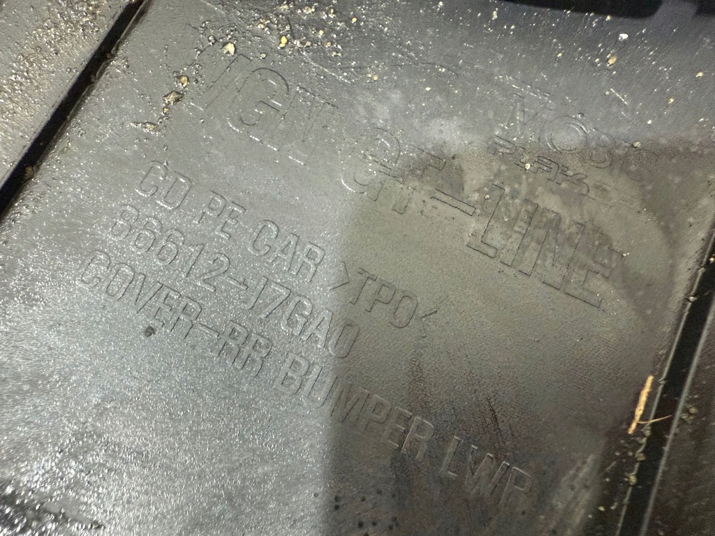 фото №10, Спойлер накладка бампера заднего задняя kia ceed iii 3 gt-line 86612-j7ga0