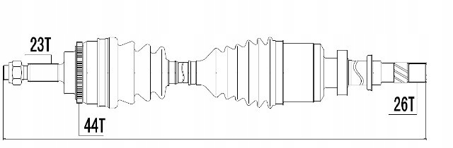 Купить Приводной вал приводная renault kangoo 1.5dci 05- правая