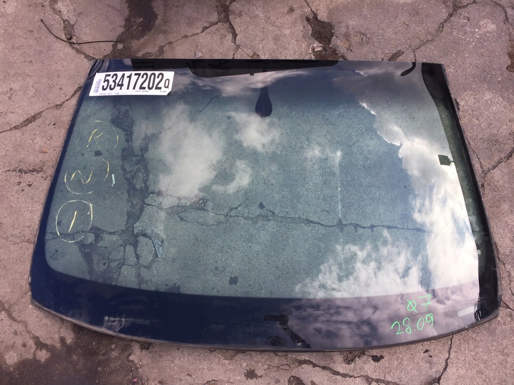 фото №1, Audi q7 4l стекло лобовое передняя перед