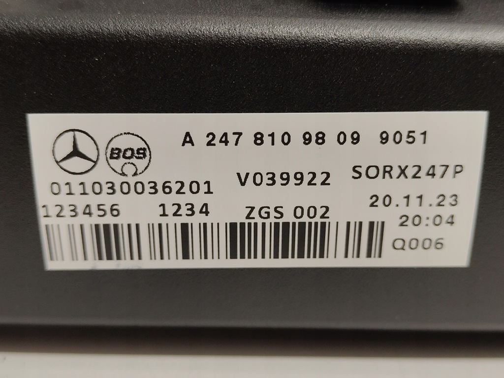 фото №9, Mercedes glb x247 шторка багажника nowa оригінал 2019-