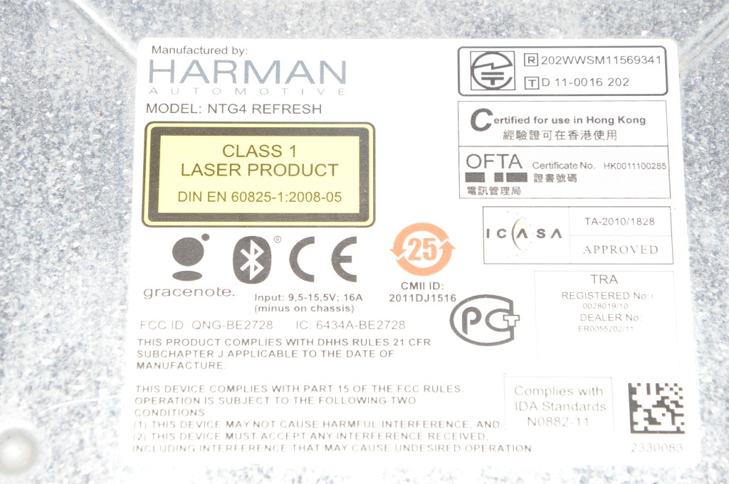 фото №10, Ferrari california ff радіо заводський навігація