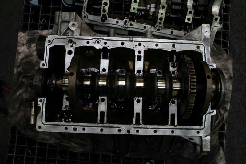 фото №10, Блок dół двигуна wał 75527755aag bmw e87 2.0i 143 km 07-12