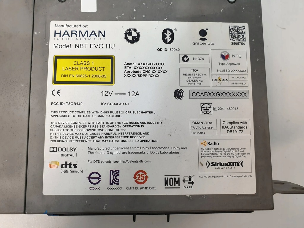 фото №4, Bmw x3 g01 радио navi 6803146