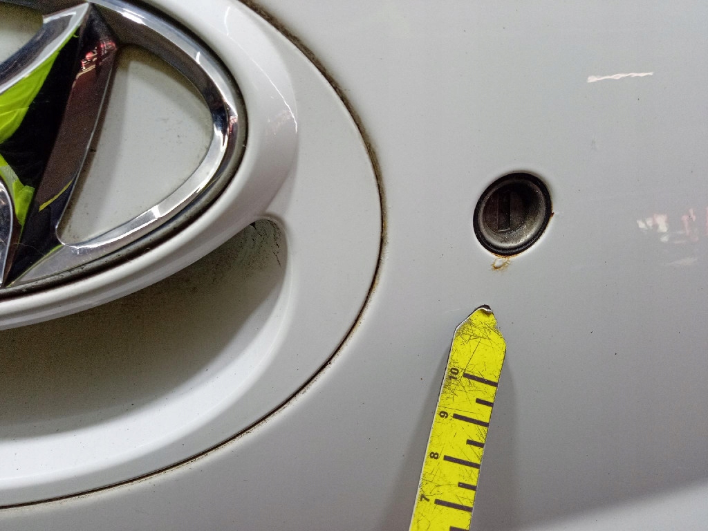 фото №12, Hyundai i20 i lift 12- 5d задняя крышка багажника багажника pjw pure white