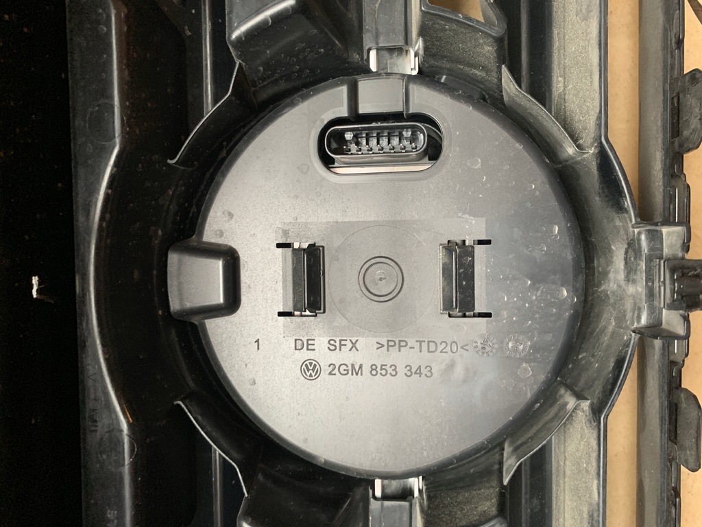 фото №5, Vw t-roc 18- решётка радиатора решётка радиатора радар оригинал