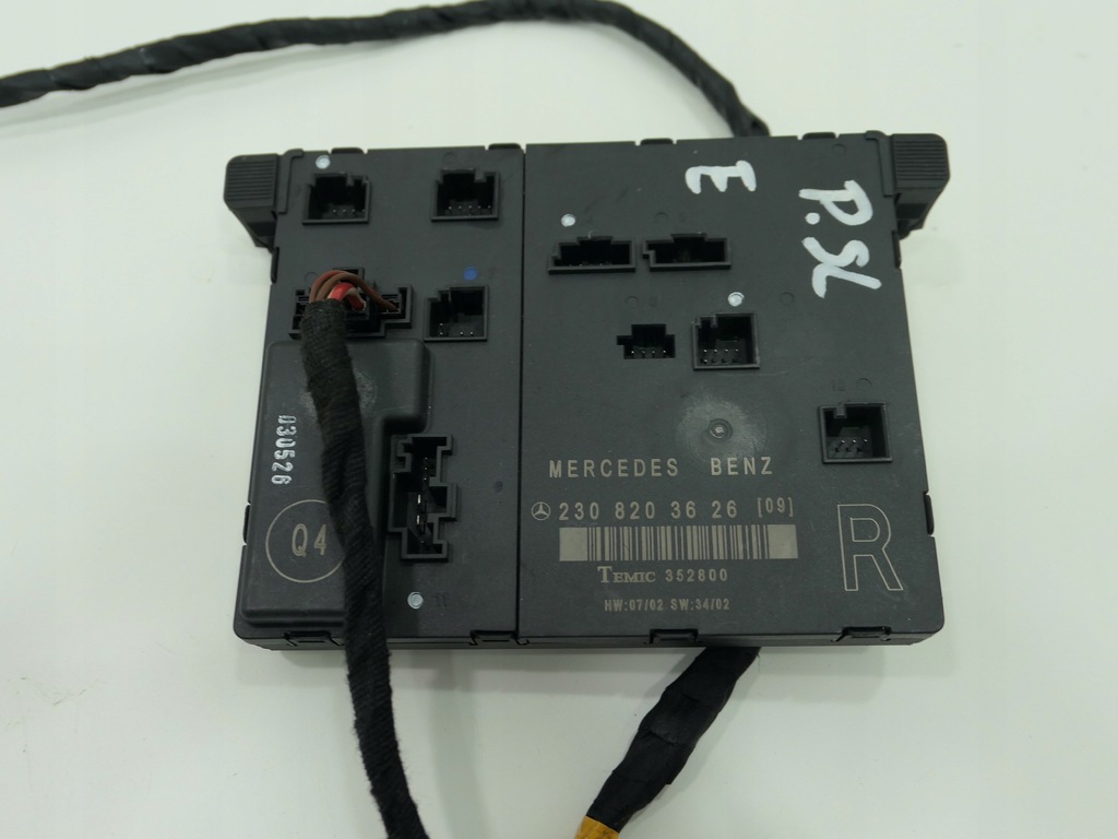 фото №2, Модуль дверь правых a2308203626 mercedes sl r230