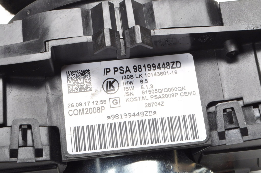 фото №7, Citroen ds4 перемикач комбінований стрічка 98199448zd