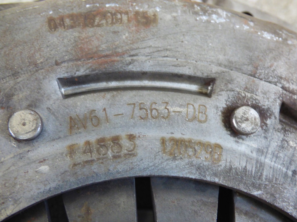 фото №9, Колесо маховик прижим ford c-max mk2 1.6 бензин