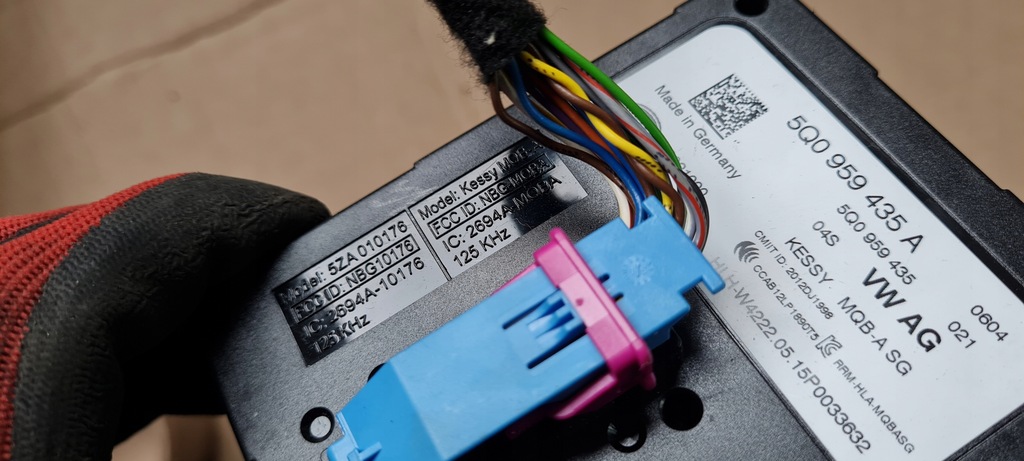 фото №7, S3 8v sedan a3 блок управления модуль kessy 5q0959435a