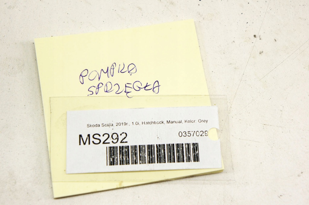 фото №5, Ms292 skoda scala 1.0i помпа сцепления