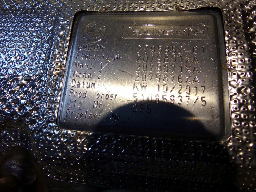 фото №6, Bmw g01 g11 g30 g31 фільтр dpf 8573150 2.0 2.5 d / bez вихід na радіатор!