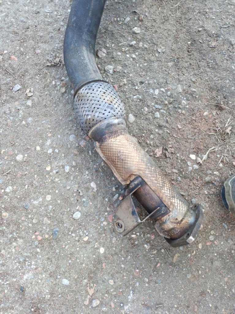 фото №5, Audi rs7 4.0 v8 tfsi труба выхлопная 4m0253211k