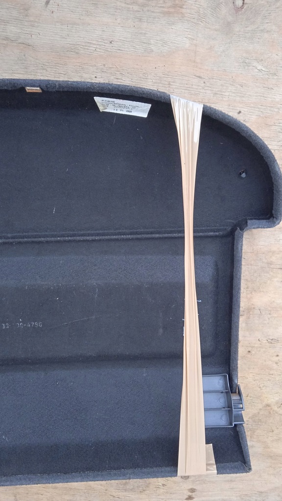 фото №8, Opel astra h fl 5d полиця багажника