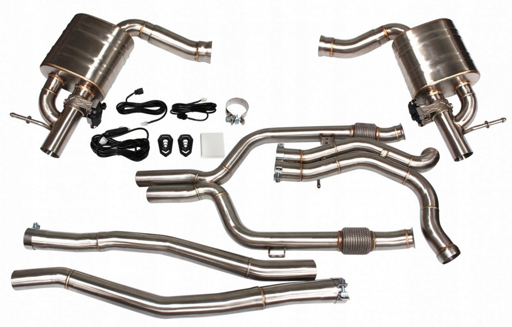 фото №8, Mercedes c43 amg 3.0t активный система выхлоп катбэк