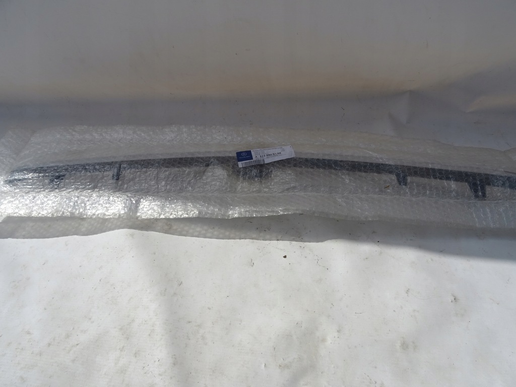 фото №8, Mercedes s w222 молдинг хром бампера перед