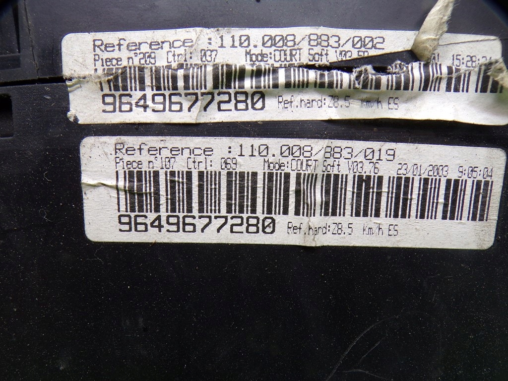 фото №8, Peugeot 607 3.0 v6 лічильник prędkoścomierz прилади 9649677280