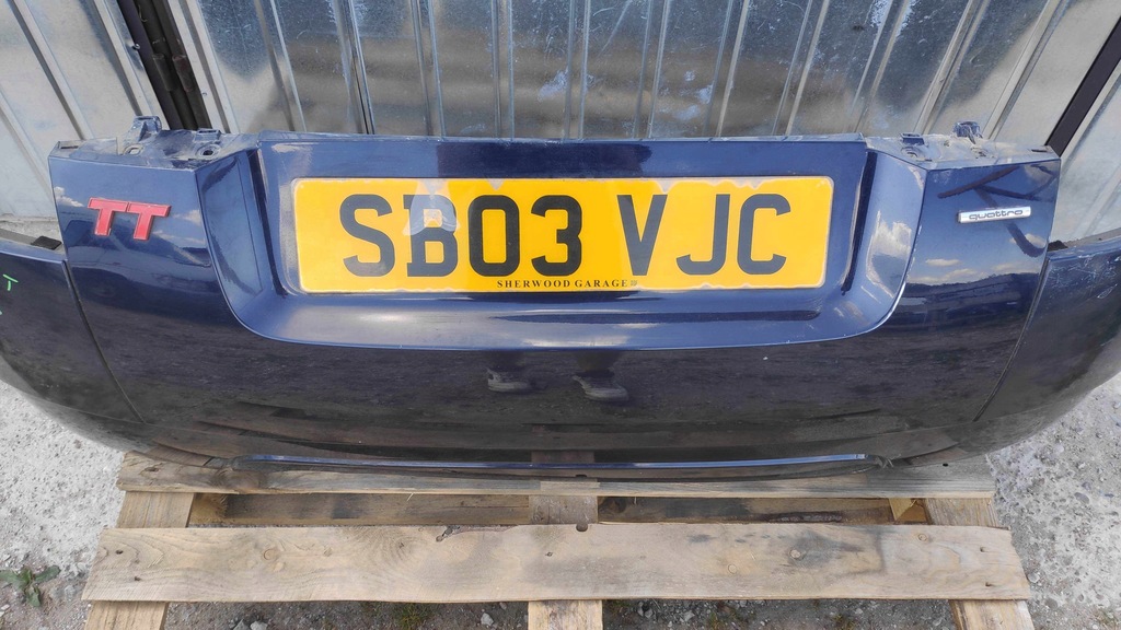 фото №6, Бампер диффузор задняя audi tt 8n 98-06