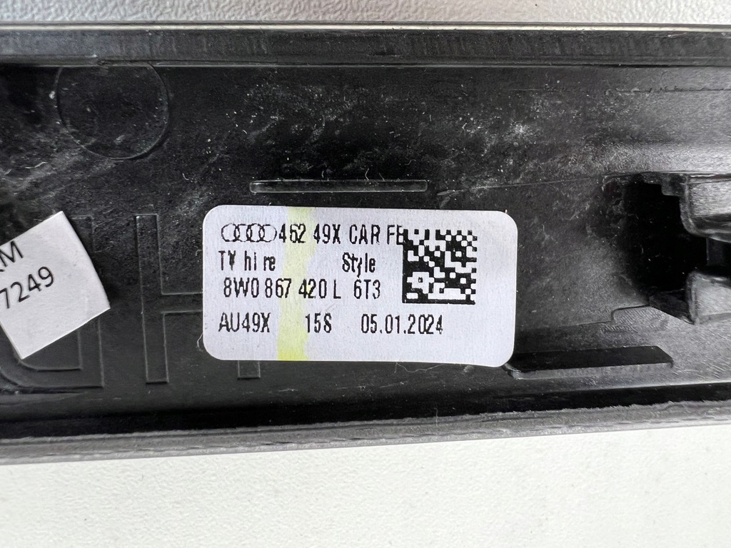 фото №10, Декори накладки audi a5 s5 rs5 8w sportback карбон 8w0867409ac 8w0867419l