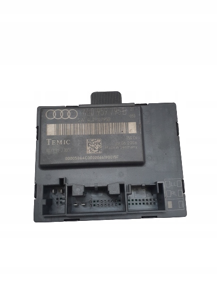 фото №1, Блок управления модуль дверь левый задняя audi q7 4l