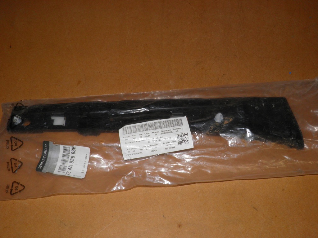 фото №2, Направляющая кронштейн порог левый задняя renault zoe 764a93693r