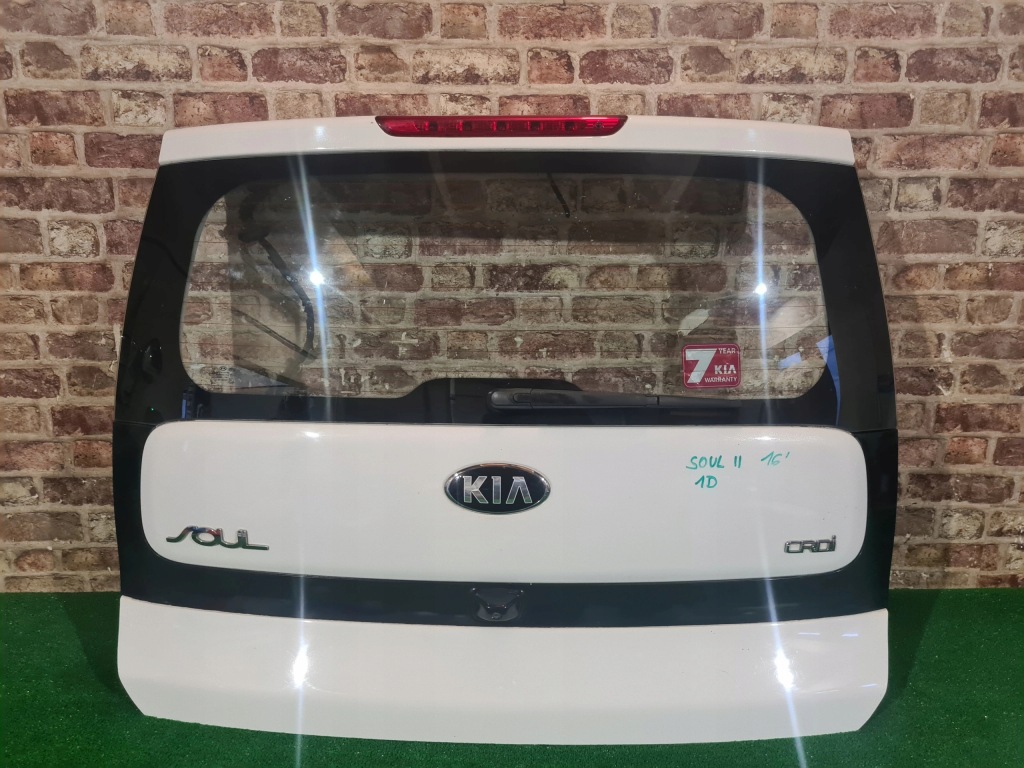 фото №1, Крышка багажника задняя с камера kia soul ii 13/18 код лакокрасочного покрытия 1k