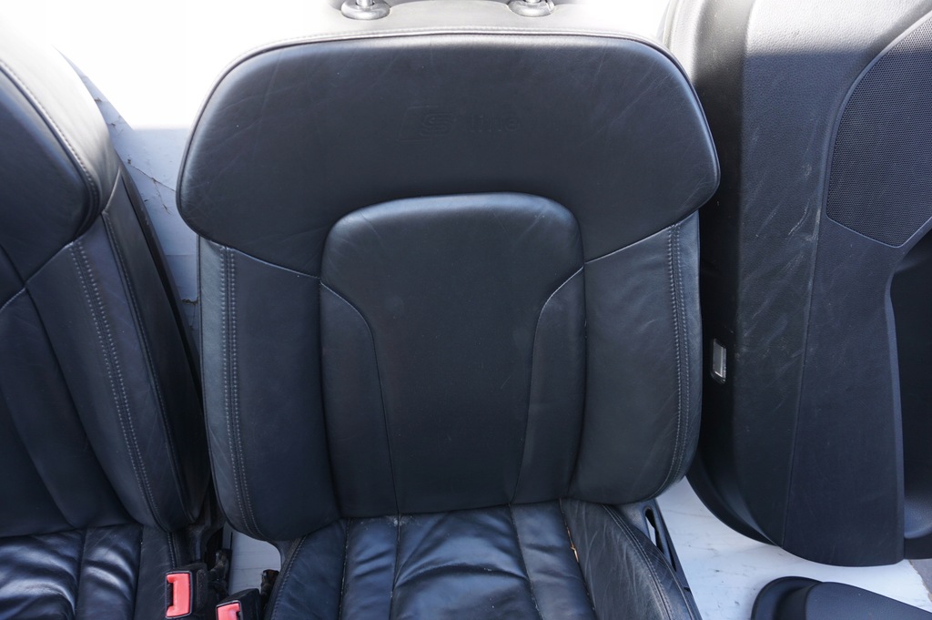 фото №10, Сидіння сидіння шкіра s-line підігрів 7 осіб audi q7 4l