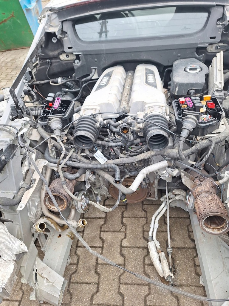 фото №2, Двигатель audi r8 csp cspa 5.2 v10 kompletny комплектный двигатель двигатель