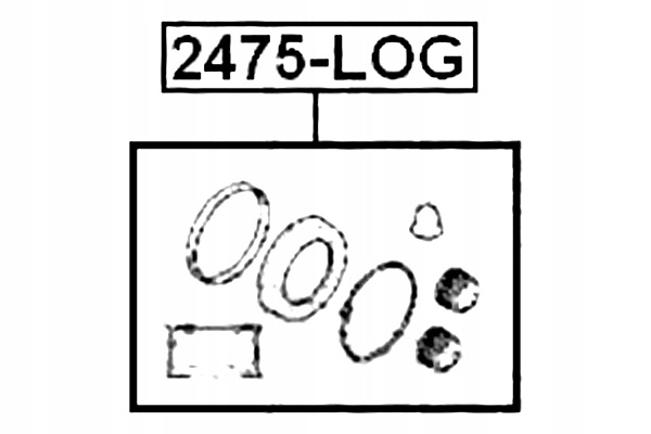 фото №2, Febest набір ремонтний супорт гальмівний передній renault logan