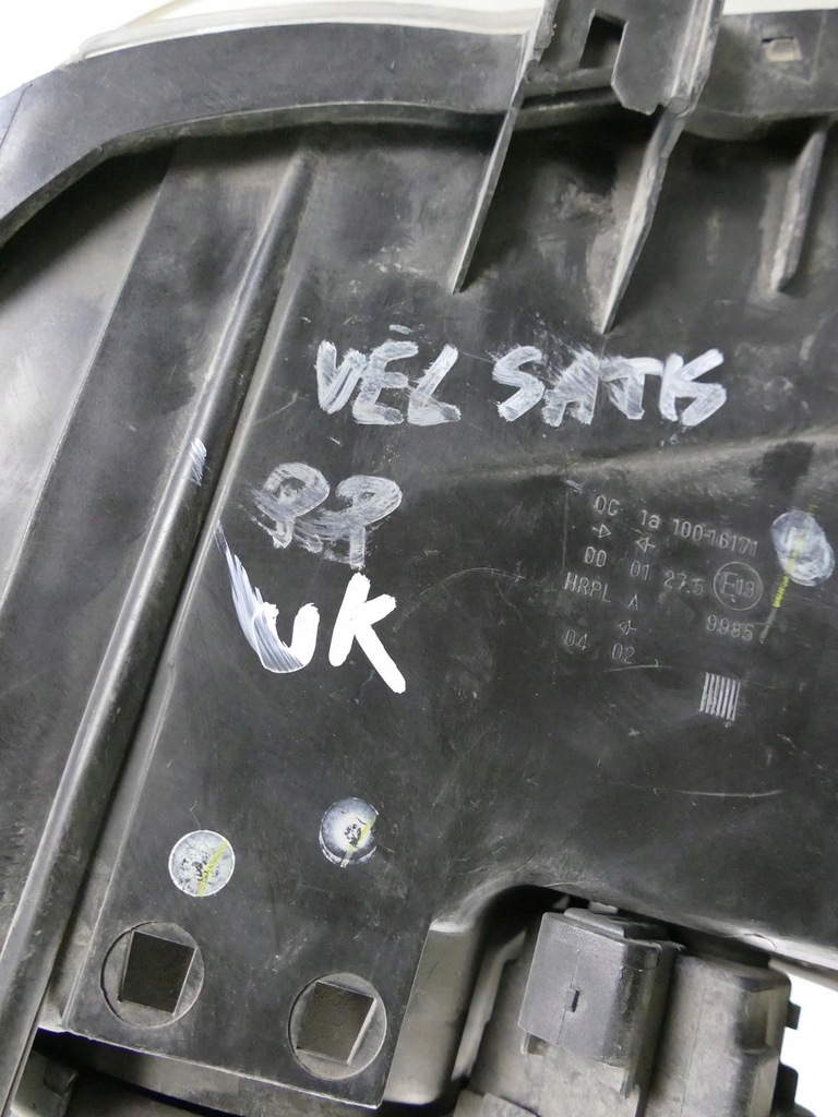 фото №15, Renault vel satis лампа правый перед praawa передняя uk