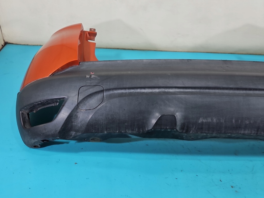 фото №9, Бампер задняя renault captur i 13-17 оранжевый bixnq