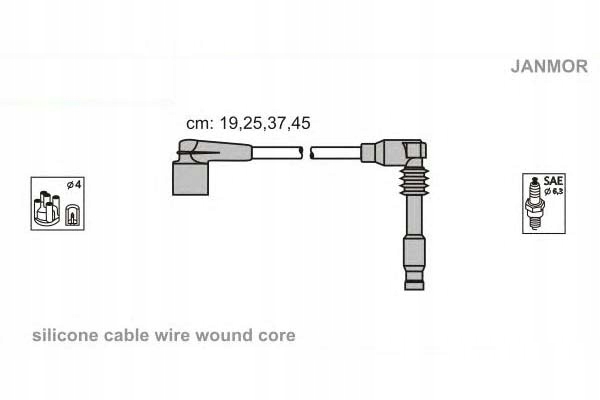 фото №2, Дроти запалювання kpl. chevrolet janmor
