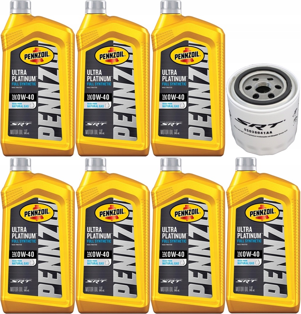 фото №1, Pennzoil 0w40 + фільтр dodge challenger 6,4 2011-