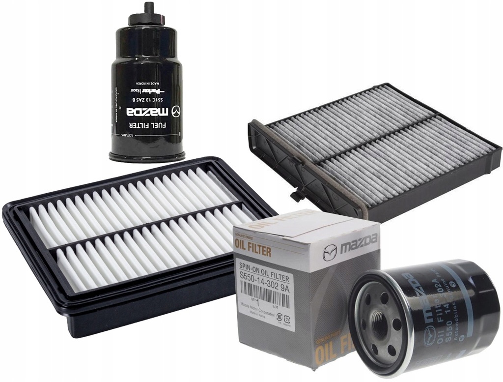 фото №1, Набор фильтров mazda 2 dj 1.5d оригинал