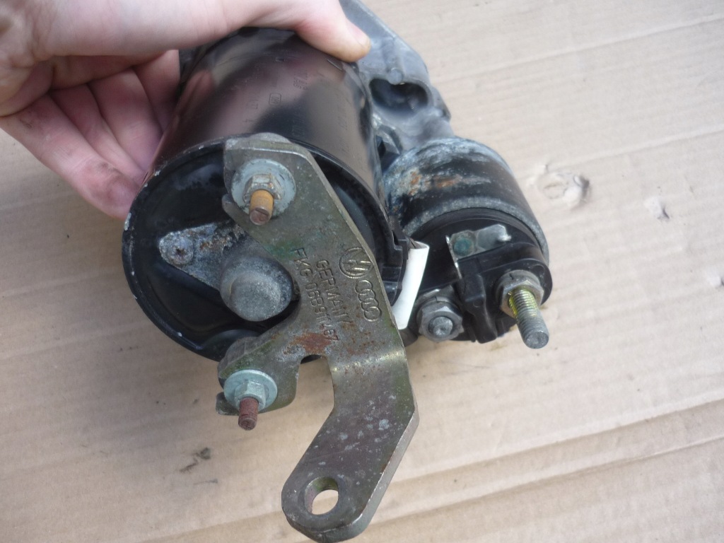 Стартер audi a4 b6 b7 1.8 t 2.0 alt/fsi 06b911023 проверенный с Разборки