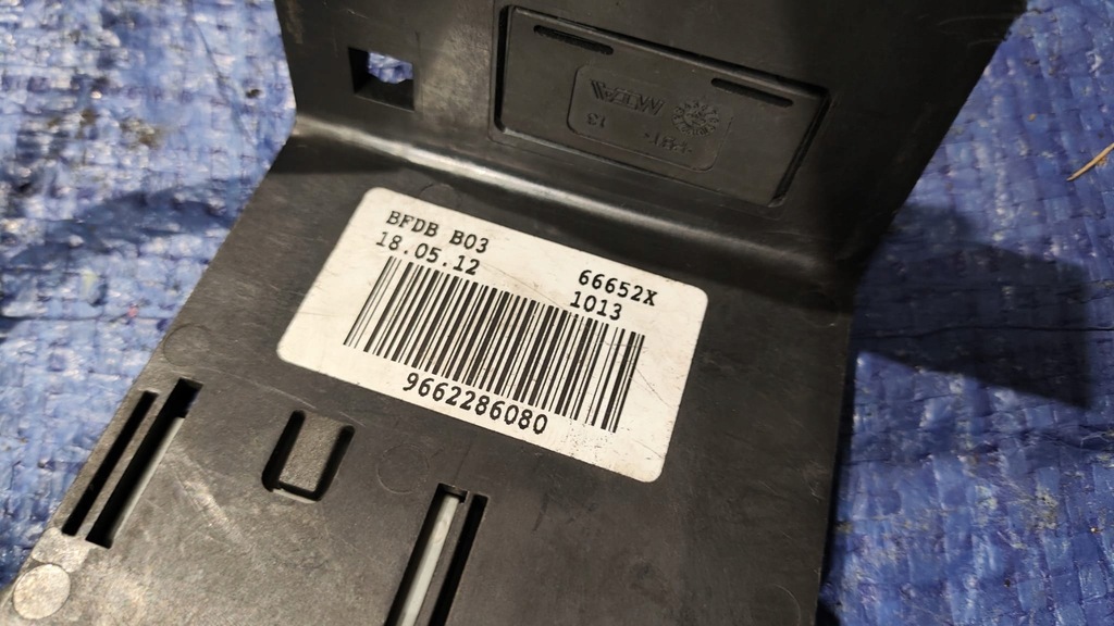 фото №9, Клемма плюсовая модуль аккумулятор peugeot partner ii citroen berlingo iii 08-