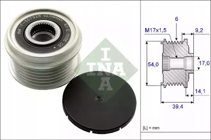 Генератор - сцепление односторонний schaeffler ina 535 0151 10 Цена