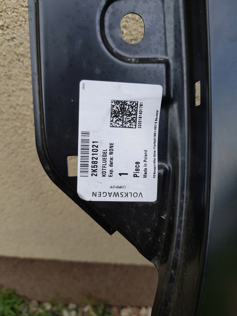 фото №11, Vw caddy 2k5 10-15 крыло левый передний новый oryg