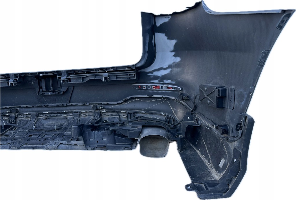 фото №10, Бампер amg задняя mercedes glc x253 w253 диффузор oryg 2538850200 pts хром