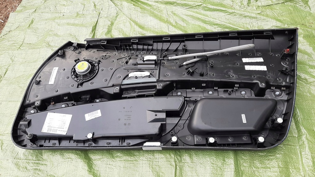 фото №9, Обшивка оббивка двері лівий перед bmw 3 e90 e91