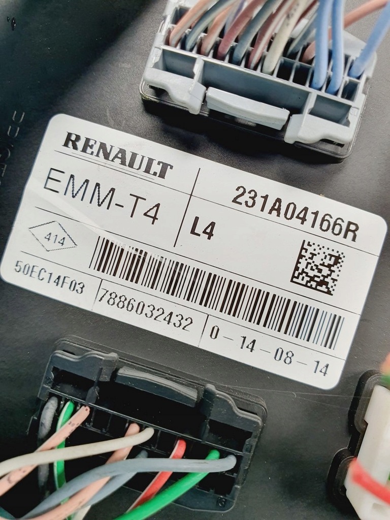 фото №2, Модуль emm-t4 renault twingo iii 231a04166r