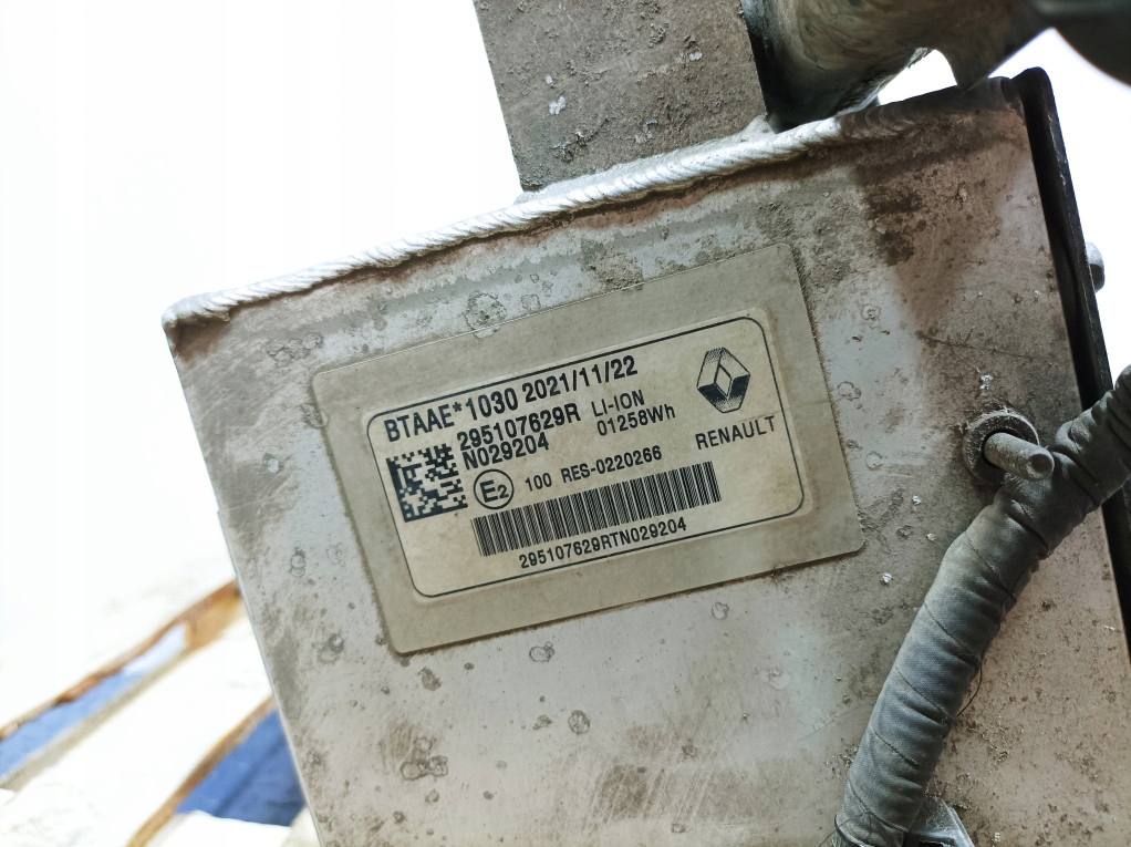 фото №14, Renault arkana 20-23 1.6 e-tech hyb аккумулятор аккумулятор 295f03455r