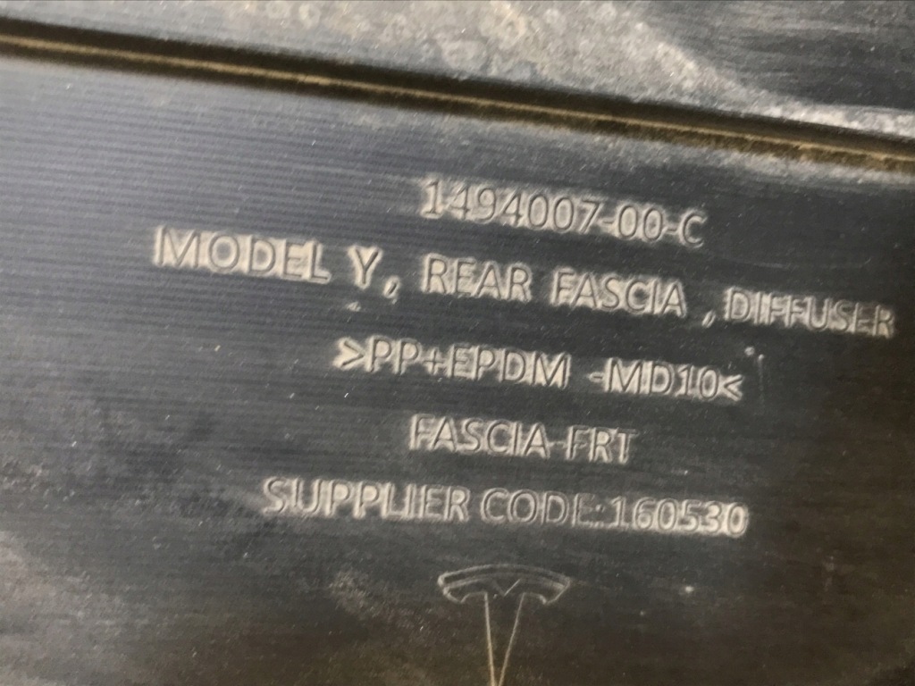 Tesla y защита плита pod бампер задняя 1494007-00-c Киев