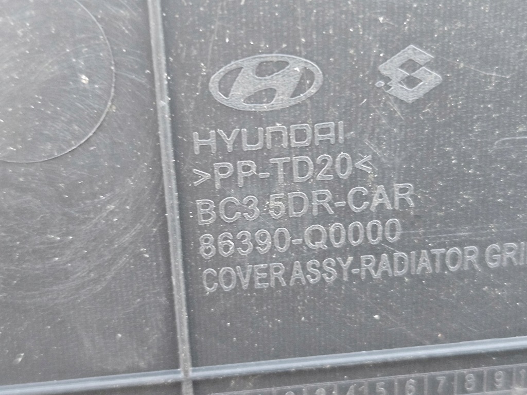 фото №16, Hyundai i20 iii 20-23 бампер перед решётка спойлер абсорбер