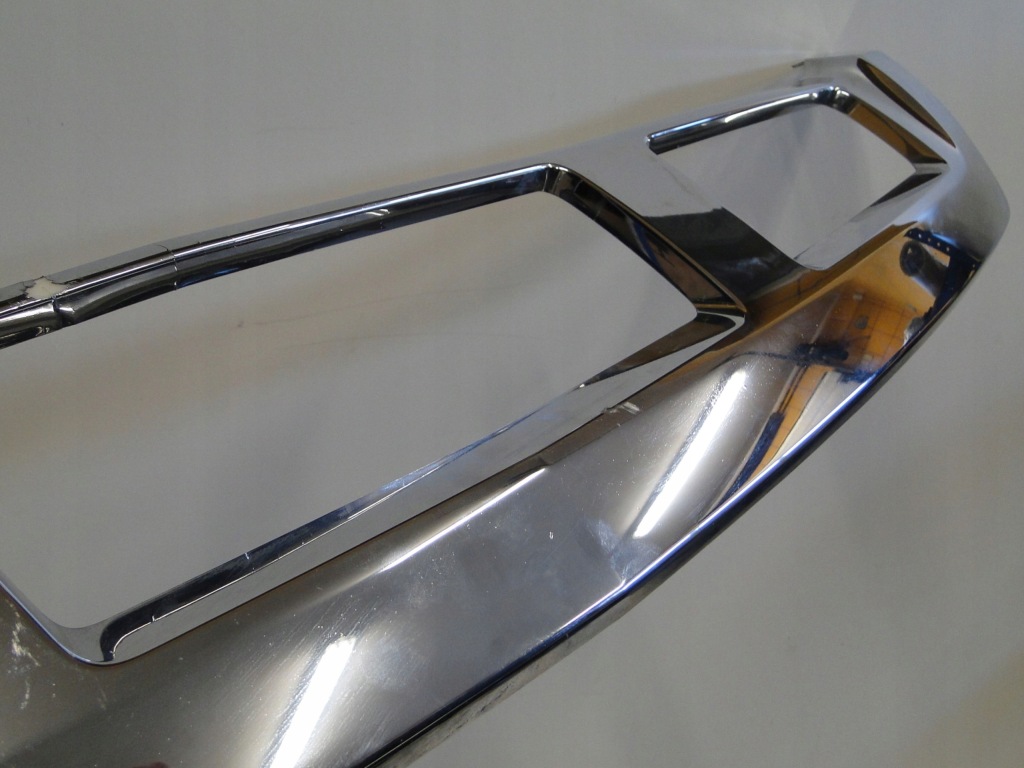 фото №10, Mercedes накладка нижняя хром w бампер передний gl x166 166