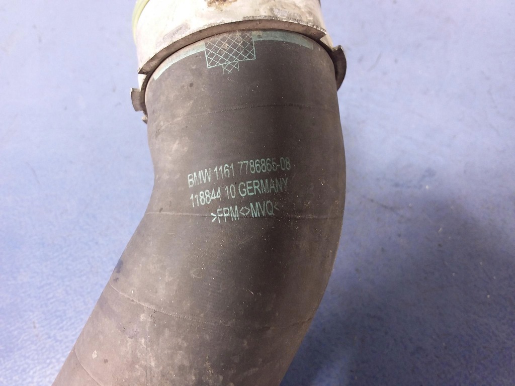 фото №6, Bmw 3 e46 2.0d труба шланг інтеркулер 7788357