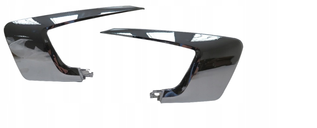 Купити Mitsubishi asx 16- накладки накладки бампера перед верхній хром комплект