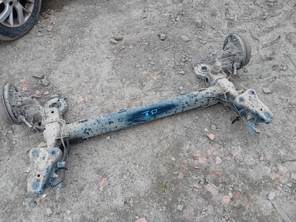 фото №4, Citroen c3 iii os задняя задняя балка