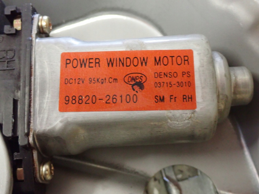 фото №4, Hyundai santa fe 01- подъемник стекло передний правый